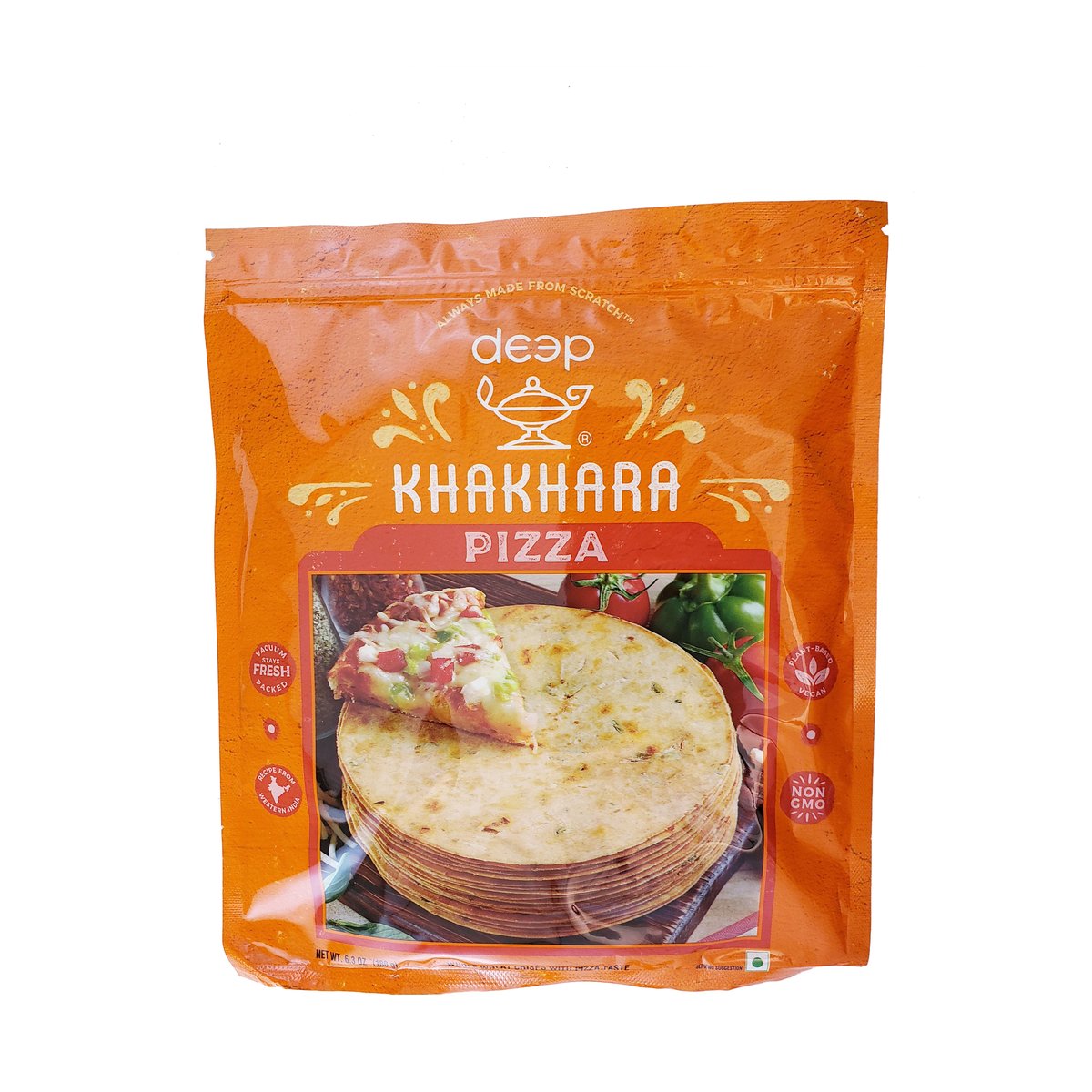DEEP PIZZA  KHAKHARA 6 OZ - Image 1