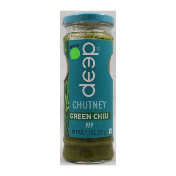DP GREEN CHILI CHUTNEY 7.7 OZ