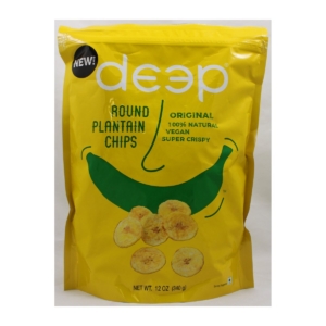 DEEP PLANTAIN CHIPS ORIGINAL 12OZ
