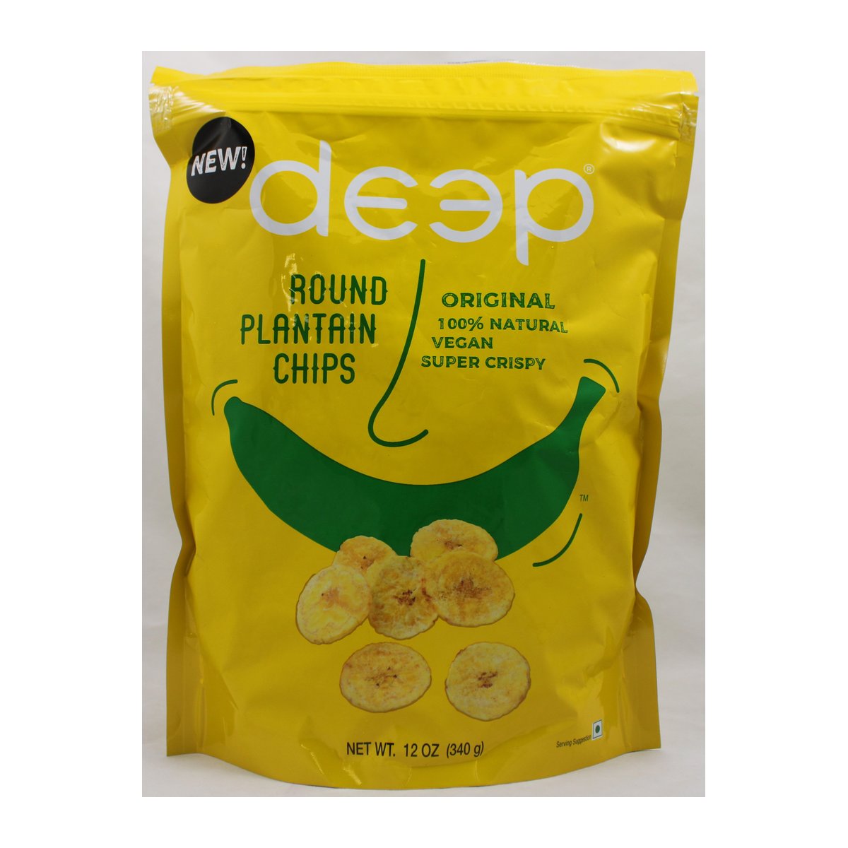 DEEP PLANTAIN CHIPS ORIGINAL 12OZ - Image 1