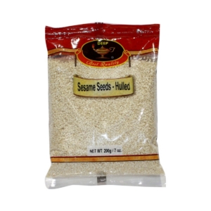 DEEP SESAME SEEDS  HULLED 7 OZ