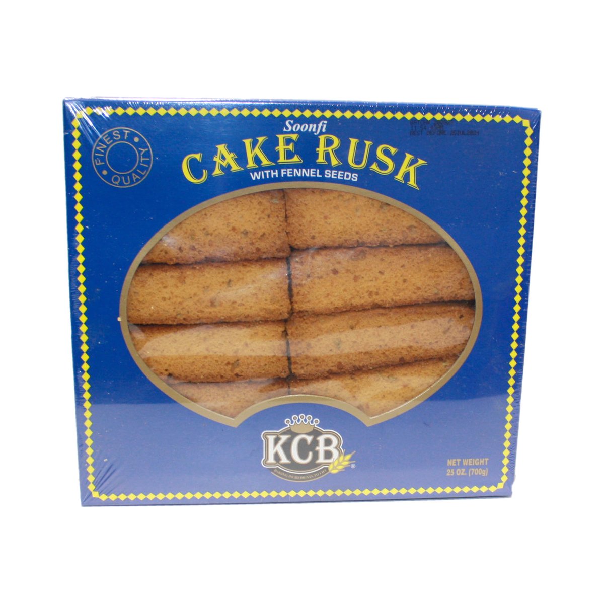 KCB SOONFI CAKE RUSK 20 OZ BLUE - Image 1