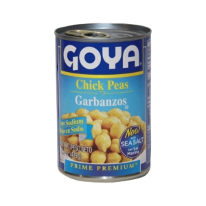 GOYA CHICK PEAS LOW SOD 15.5 O