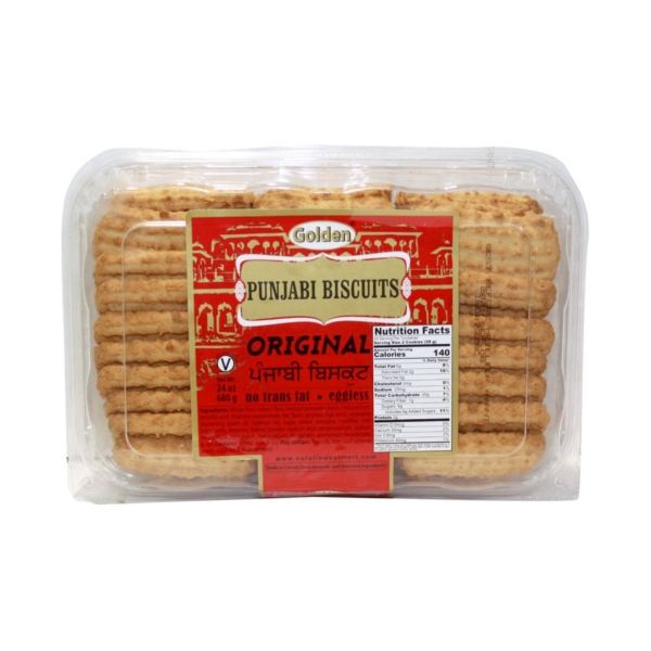 GOLDEN PUNJABI BISCUITS ORIGINAL 24OZ SURATI