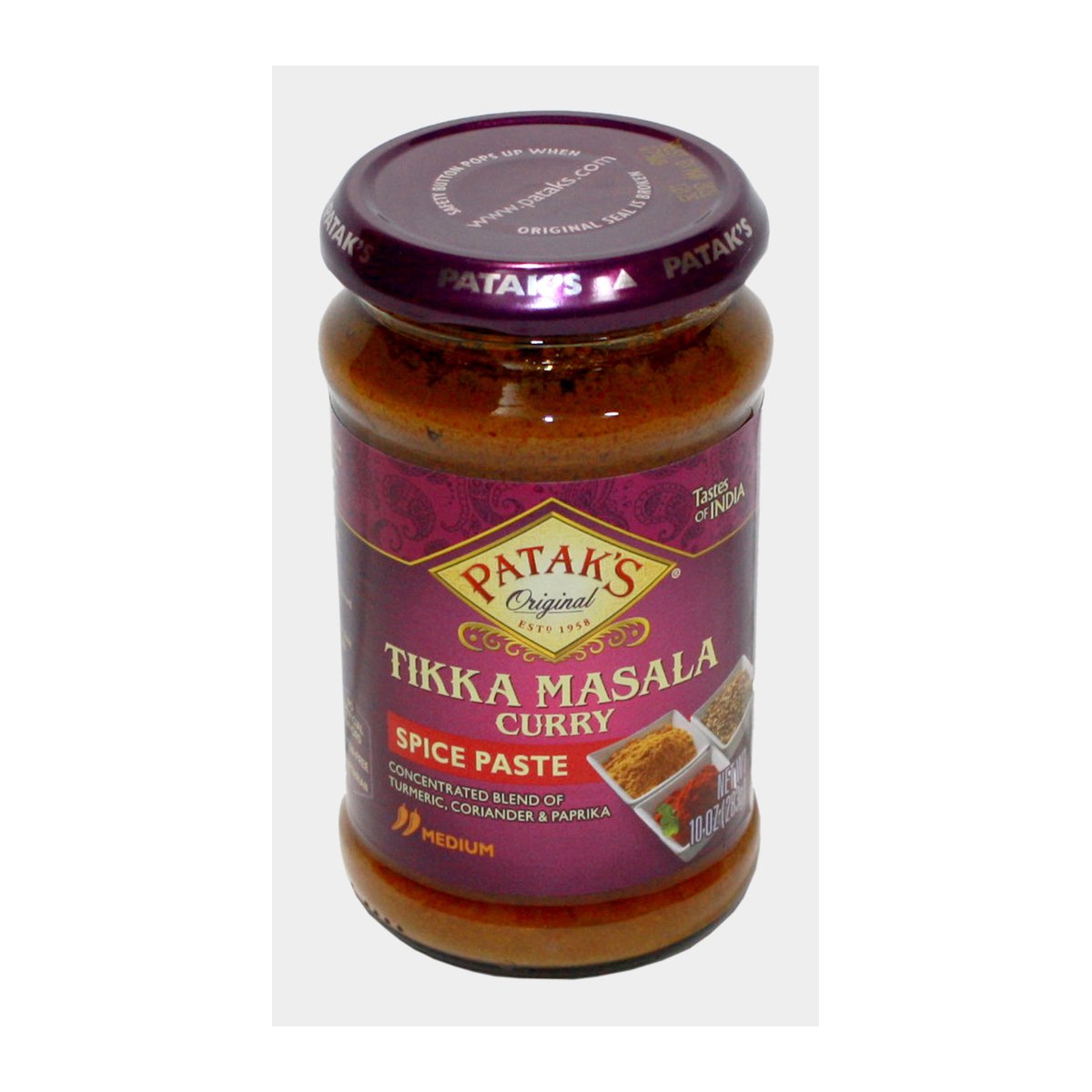 PATAK TIKKA MSL SPICY SIMMER SAUCE 15OZ - Image 1