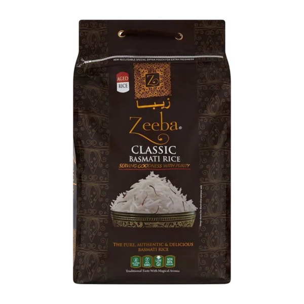 ZEEBA CLASSIC BASMATI RICE 10LB