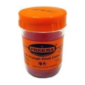 FOOD COLOUR ORANGE 25G PREEMA