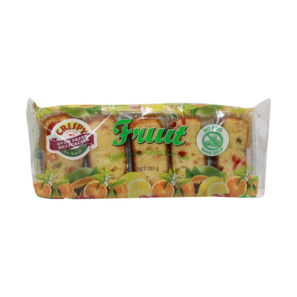 CRISPY FRUIT CAKE 13OZ - Image 1
