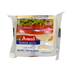 AMUL CHEESE SLICES 200GM