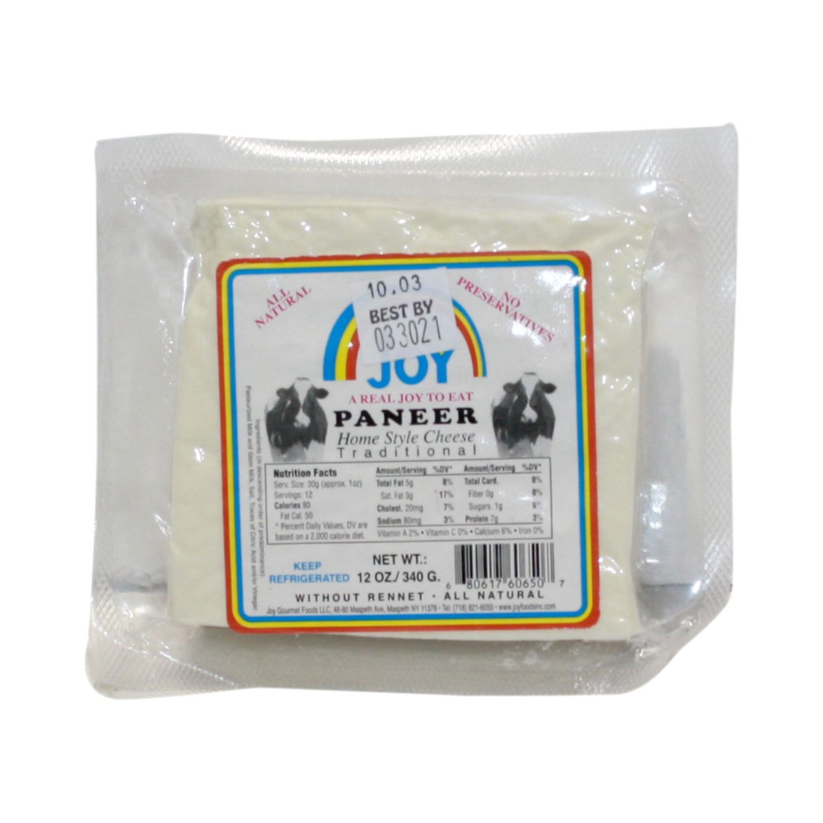 JOY PANEER 12 OZ - Image 1