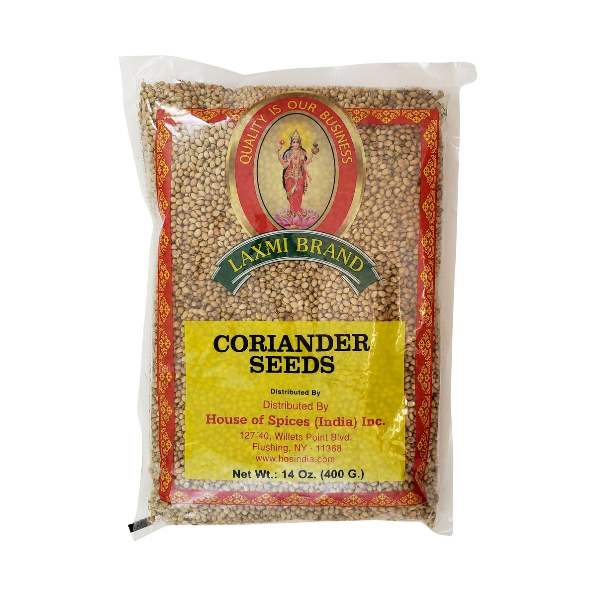 LAXMI CORIANDER SEEDS 400GM - Image 1