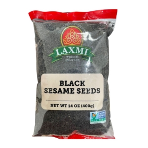 LAXMI BLACK SESAME SEEDS 14 OZ