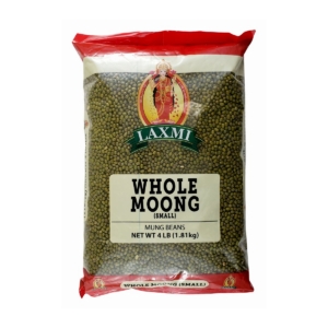 LAXMI MOONG WHOLE SMALL 4LB