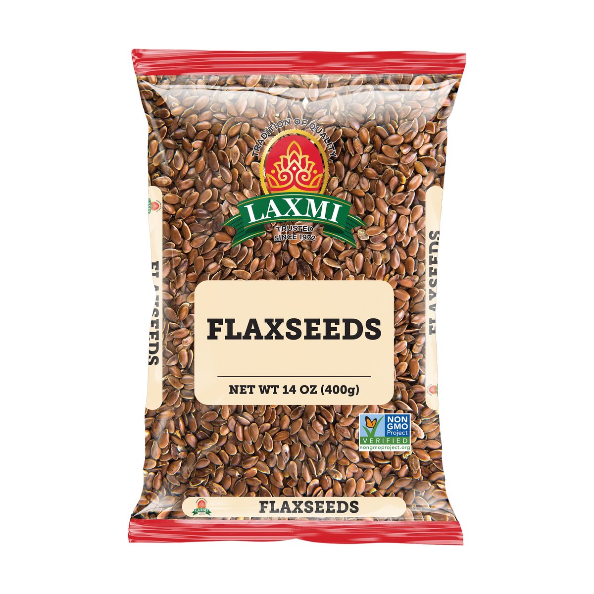 LAXMI FLAX SEEDS 14 OZ - Image 1