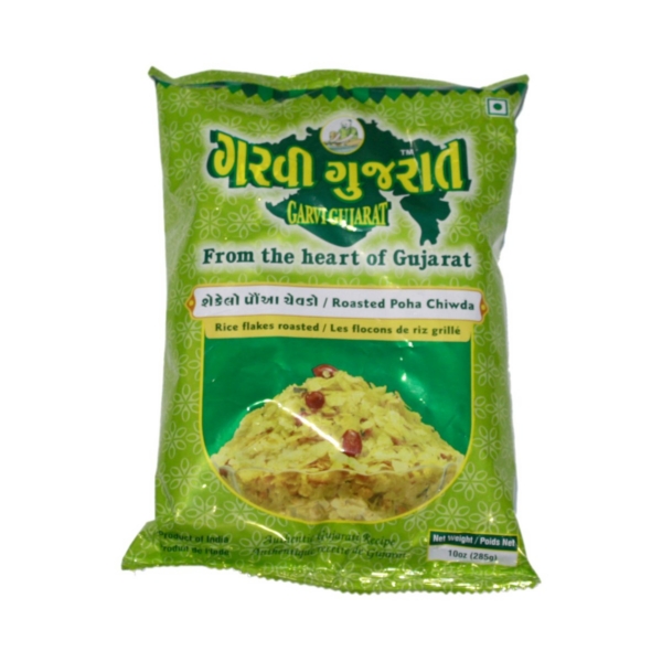 GARVI GUJRAT ROASTED POHA CHIWDA 10OZ