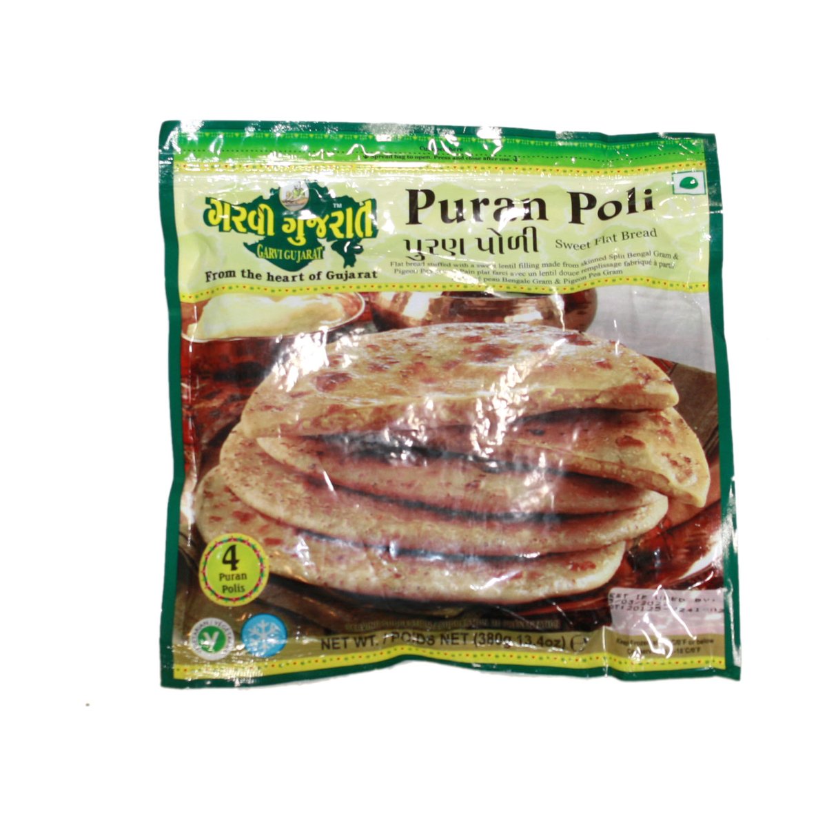 GARVI GUJRAT PURAN POLI 380GM - Image 1