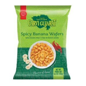 GARVI GUJRAT SPICY BANANA WAFER 10 OZ