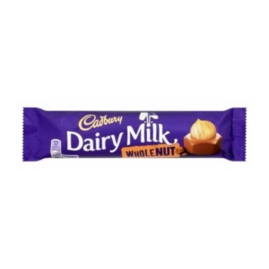 DAIRY MILK WHOLE NUT 45G CADB