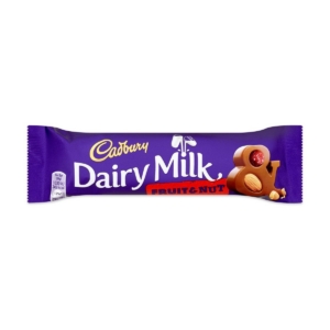 CADBURY DAIRY MILK FRUIT and NUT CHOCOLATE 49G