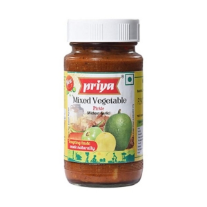 PRIYA MIXED VEGE PKL WITH GARLIC 300GM