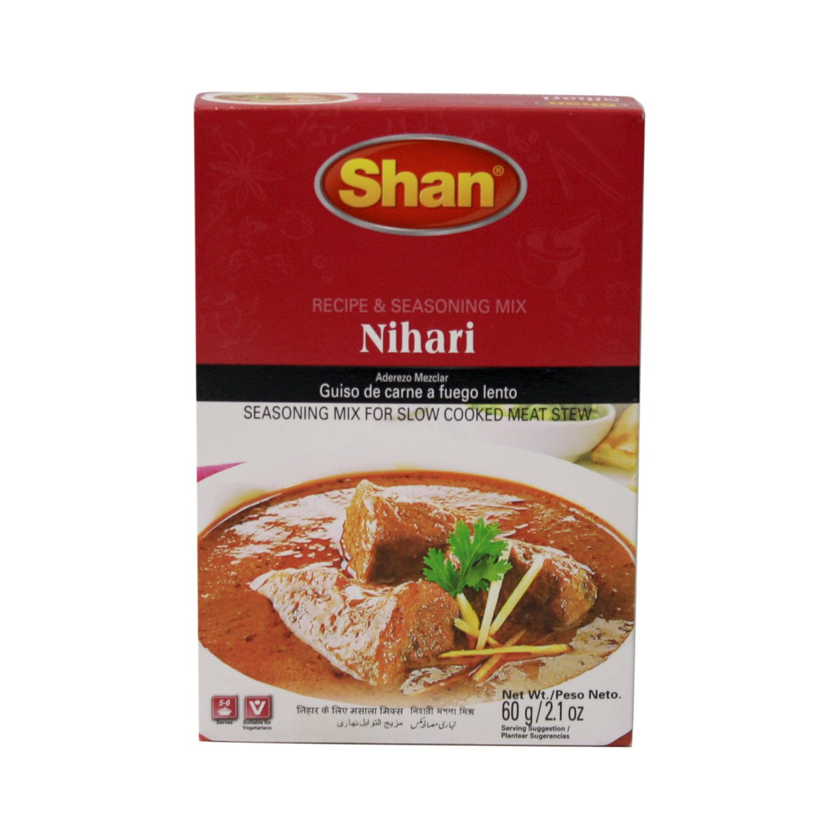 SHAN NIHARI MASALA 60G - Image 1
