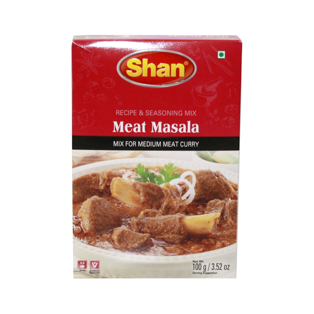 SHAN MEAT MASALA 100G - Image 1