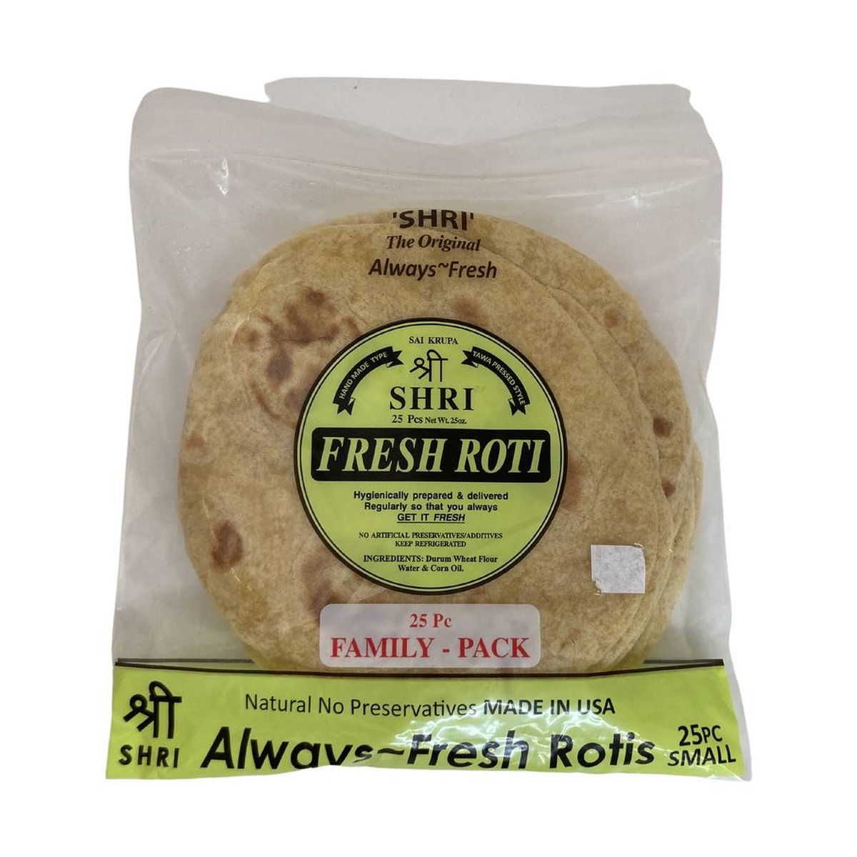 SMALL REG ROTI FAMILY SHREE - Image 1