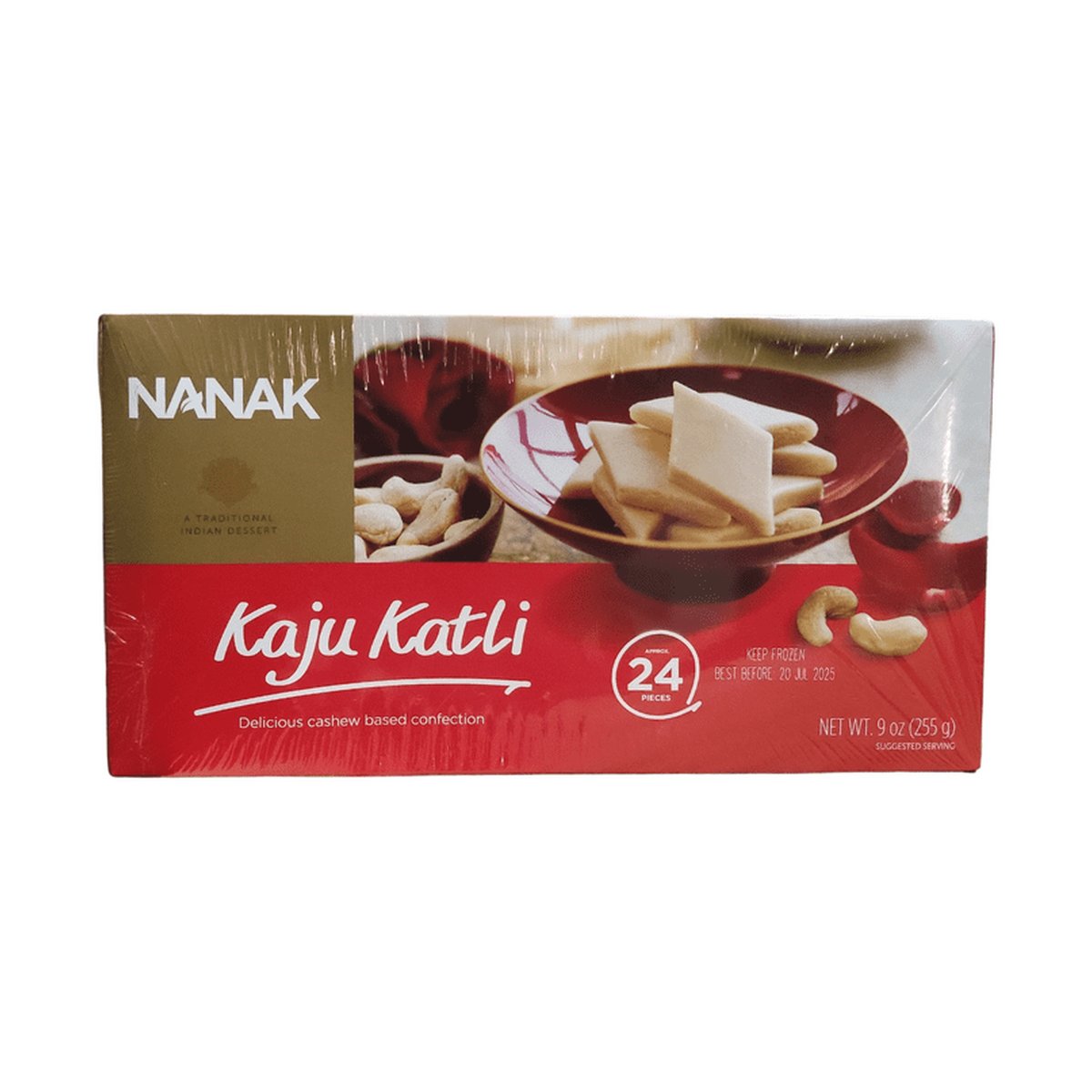 NANAK SWEET KAJU KATLI 9 OZ - Image 1