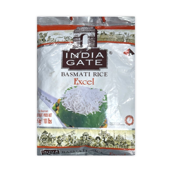 INDIA GATE EXCEL BAS RICE 10LB