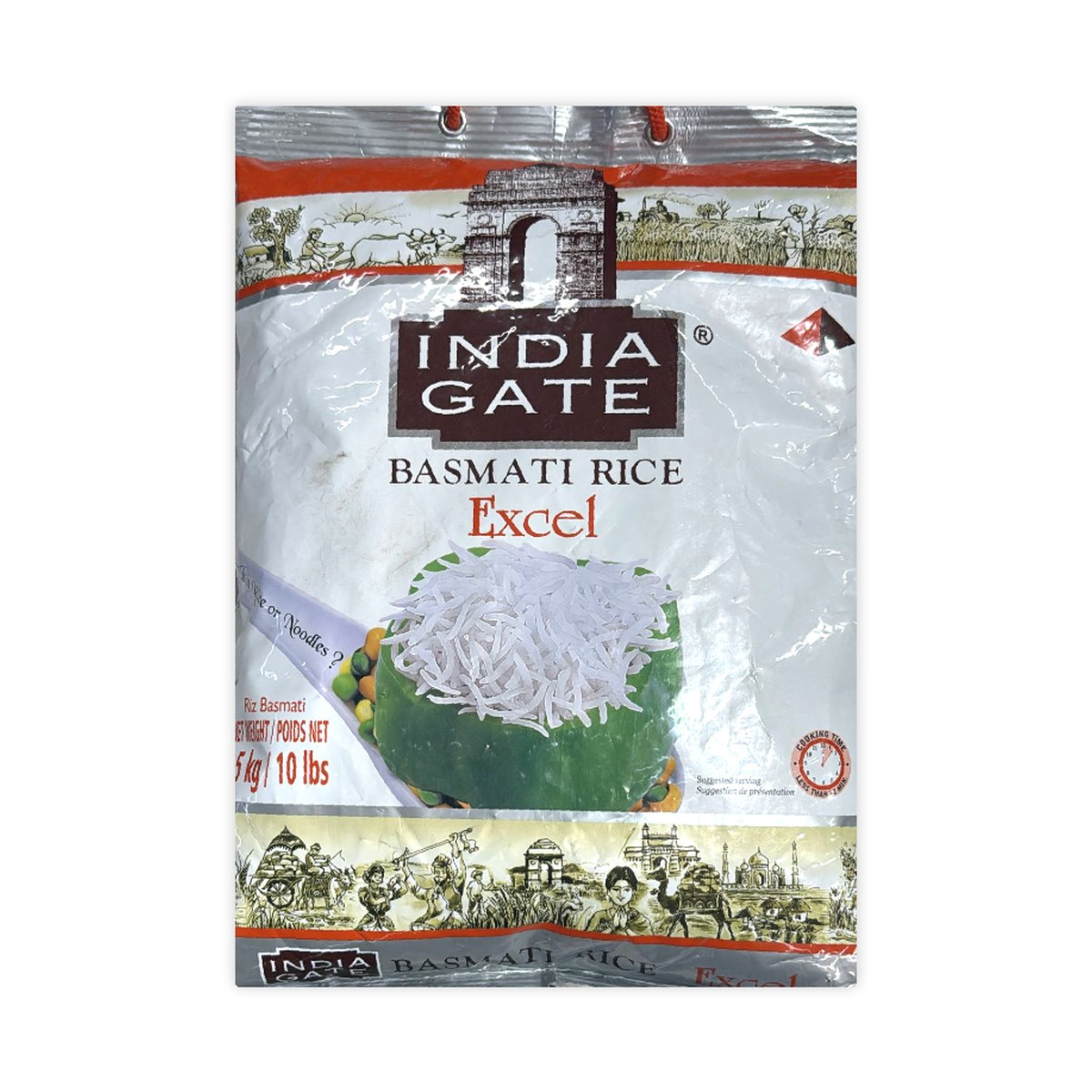 INDIA GATE EXCEL BAS RICE 10LB - Image 1