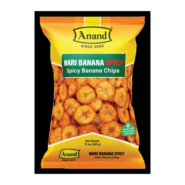 ANAND BANANA MARI CHIPS SPICY 12OZ