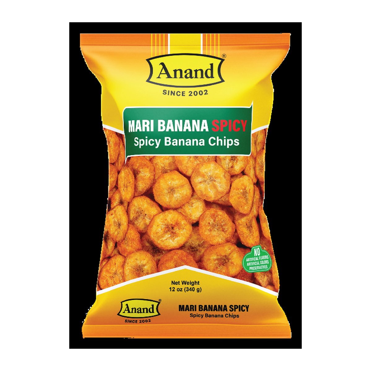 ANAND BANANA MARI CHIPS SPICY 12OZ - Image 1