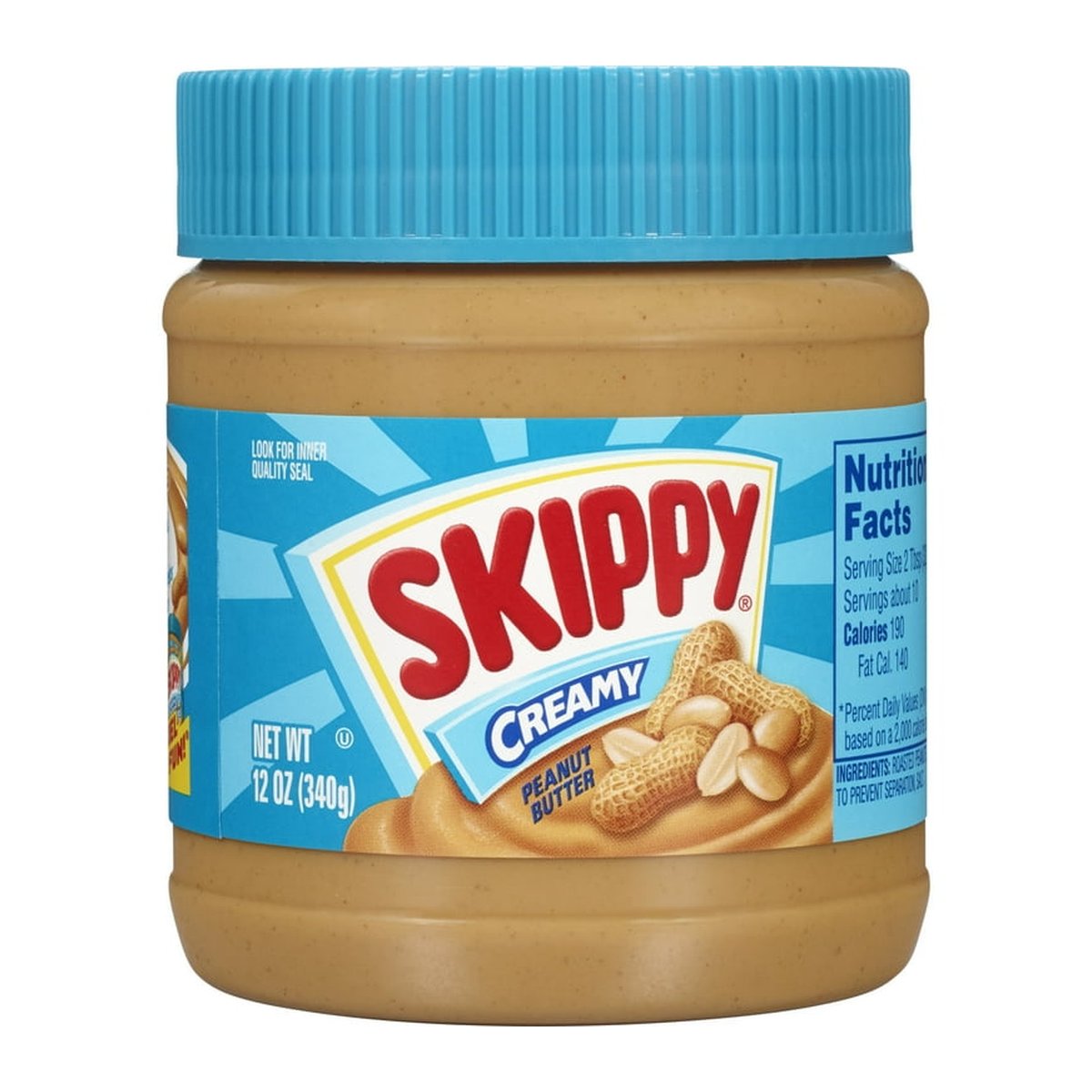 SKIPPY PEANUT BUTTER 12 OZ - Image 1
