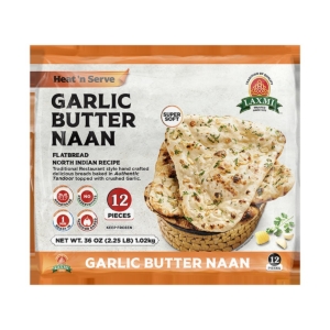 LXM GARLIC NAAN FP 12PC 1.98LB