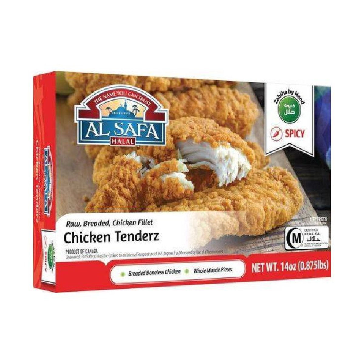 AL SAFA CHICKEN TENDERZ 14OZ - Image 1