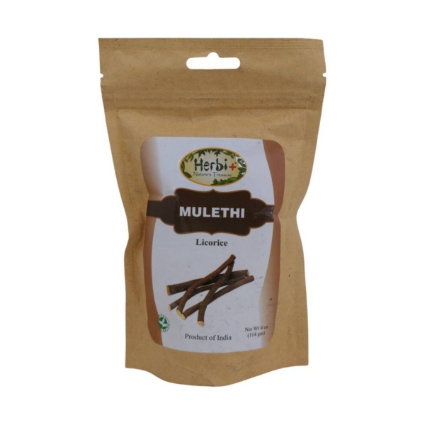 ORGANIC MULETHI PWD HERBI PLUS 4OZ