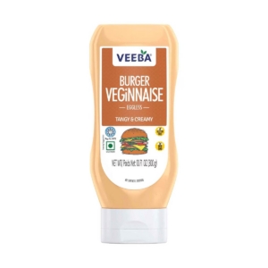 VEEBA BURGER VEGINNAISE 300GM EGGLESS