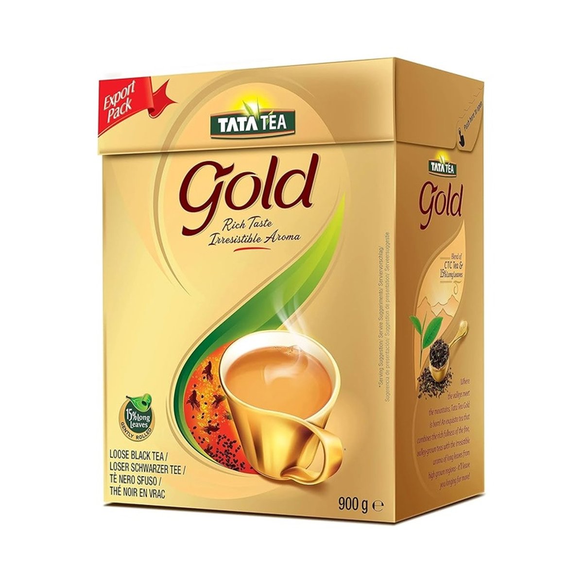 TATA TEA GOLD 900GM BOX PACK - Image 1