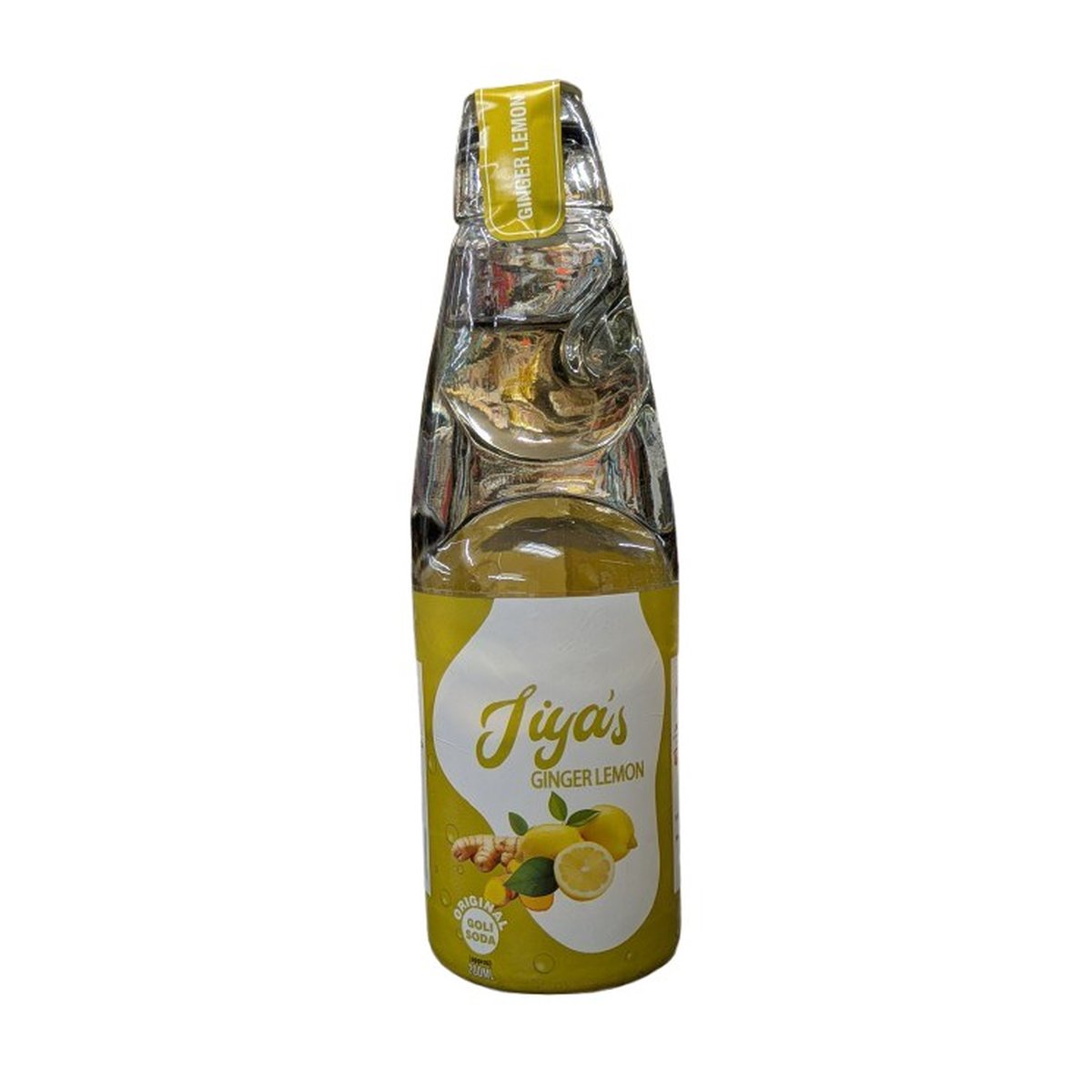 JIYA GINGER LEMON SODA 200ML - Image 1