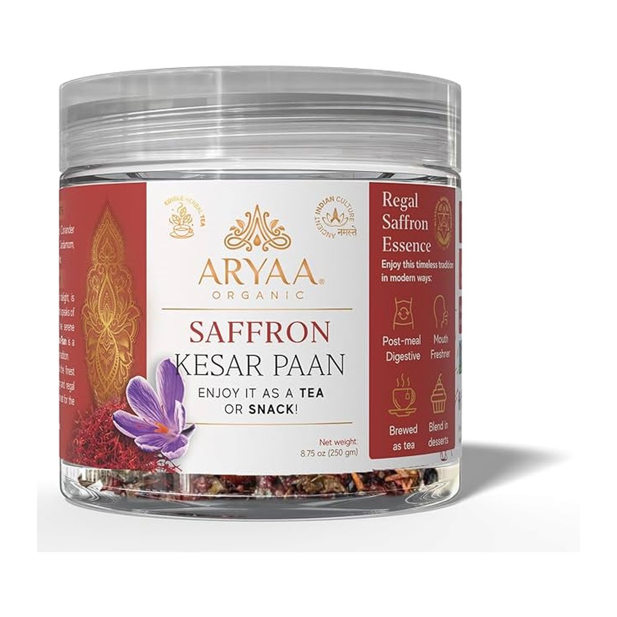 ARYA SAFFRON KESAR PAAN 250 GM - Image 1