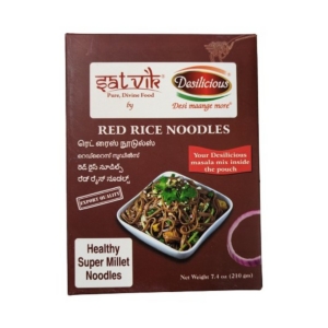 SATVIK RED RICE NOODLES 210GM