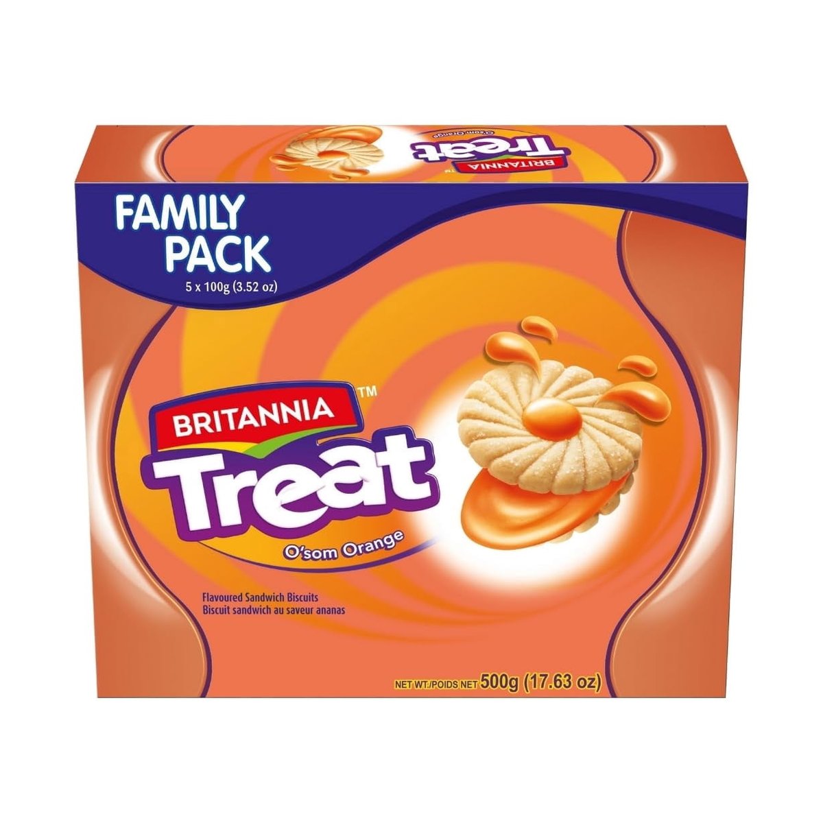 BRI TREAT ORANGE 500GM COOKIE FP - Image 1