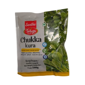 CHUKKA KURA SPINACH DOCK/ SORREL LEAVES TELUGU 7OZ