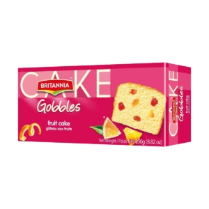 BRITANIA CAKE GOBBLE FRUTY FUN 100GM