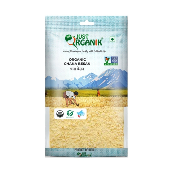 JUST ORG CHANA BESAN 2LB