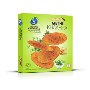 INDUBEN DOUBLE METHI KHAKHRA HANDMAD
