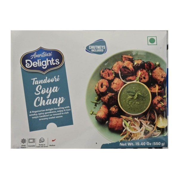 DELIGHTS SOYA TIKKA CHAAP 850G