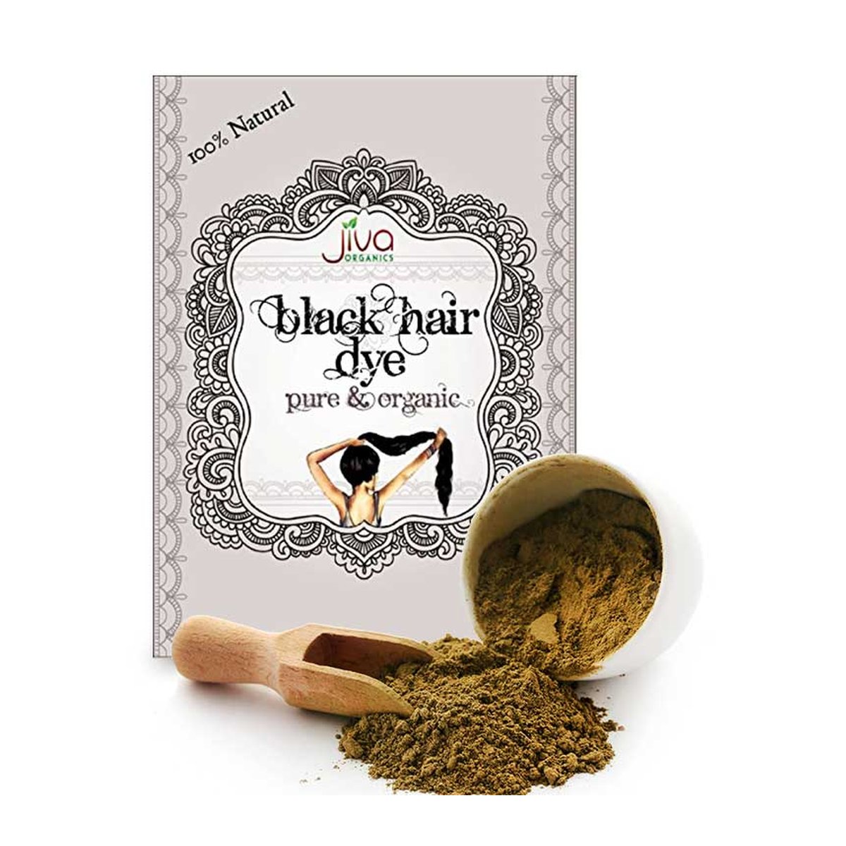 JIVA ORG BLACK COLOUR 200G - Image 1