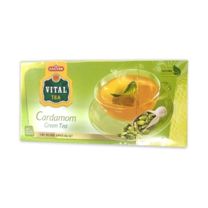 VITAL CARDAMOM GREEN TEA BAGS