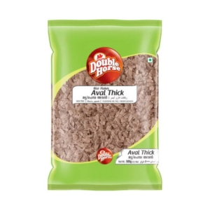 DOUBLE HORSE RED THICK POHA (AVAL) 500GM